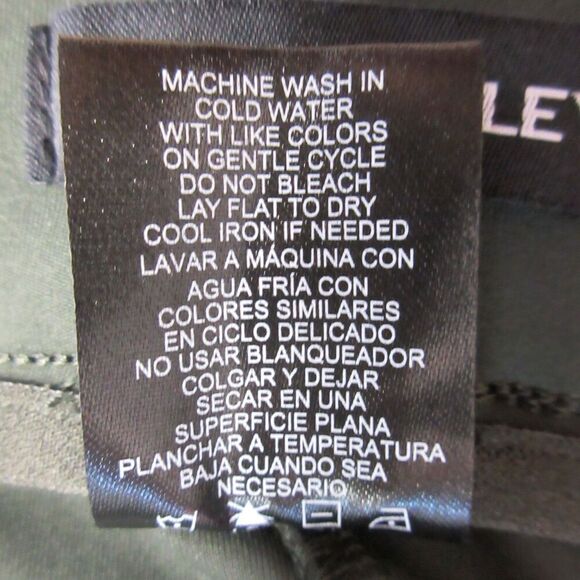 Hilary Radley Pull On Elastic Waist Stretch Pants XXL Dark Olive‎ Green 2XL NWT - Picture 7 of 10